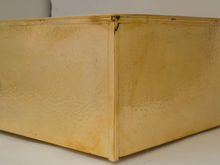 Solid Unlacquered Brass Undermount Hammered Sink, Kitchen Bar Sink, Island Sink, Outdoor Sink