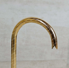 Unlacquered Solid Brass bathroom Faucet, Brass Bathroom Faucet, Unlacquered Brass Gooseneck Bathroom Faucet