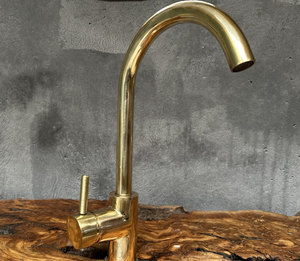 unlacquered brass sink faucet, single handle mixer faucet, wet bar brass sink faucet