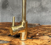 unlacquered brass sink faucet, single handle mixer faucet, wet bar brass sink faucet