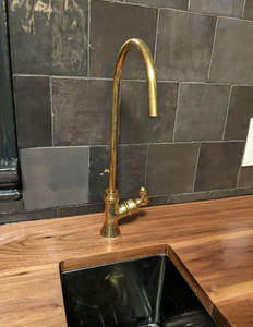 unlacquered brass kitchen faucet , kitchen faucet ,drinking water faucet , brass cold faucet , sink faucet , instant hot water faucet ,