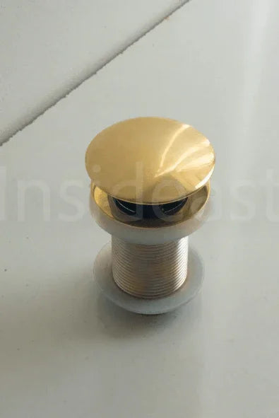 Copper Finish sink Drain, Pop Up Drain Bathroom Sink Drain Stopper Vessel Sink Drain Detachable Basket Stopper / COPPER ACCESSORIES