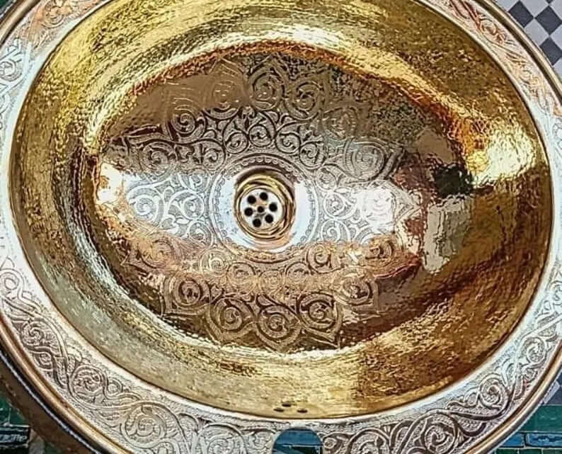 solid brass undermount sink