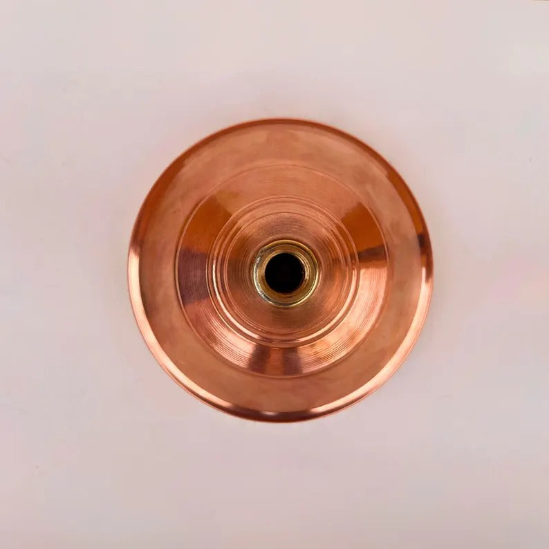 Unlacquered Copper Shower head, Outdoor Shower Head, Rainfall Shower, Antique Copper Shower Head